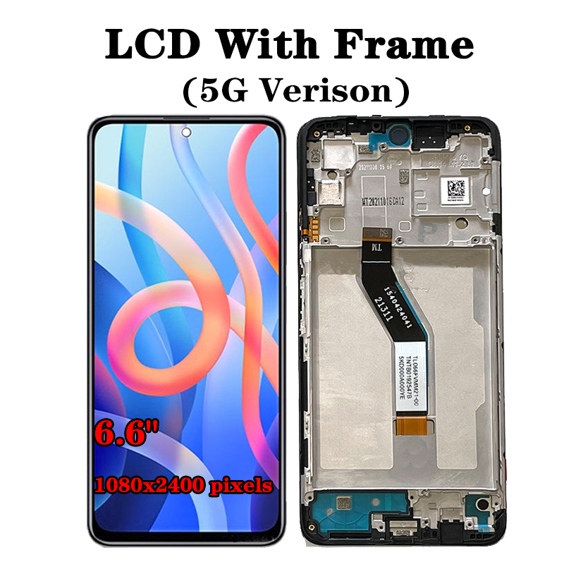 Xiaomi Redmi Note 11 5G LCD ekran ramka opis4