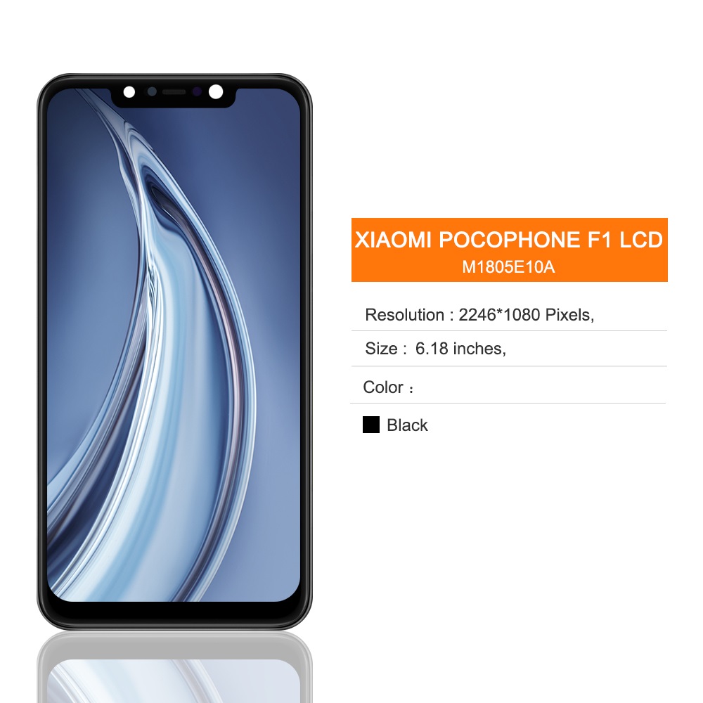 Xiaomi Poco F1 LCD wyświetlacz ekran ramka - opis 1