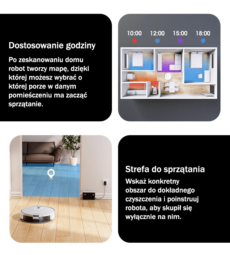 ilife-v20-robot-sprzatajacy-2w1-mop-5000pa dostosowanie godziny